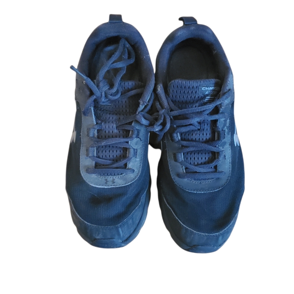 Under Armour Mens Charged Assert 9 Men's Sneakers - Black, US 9